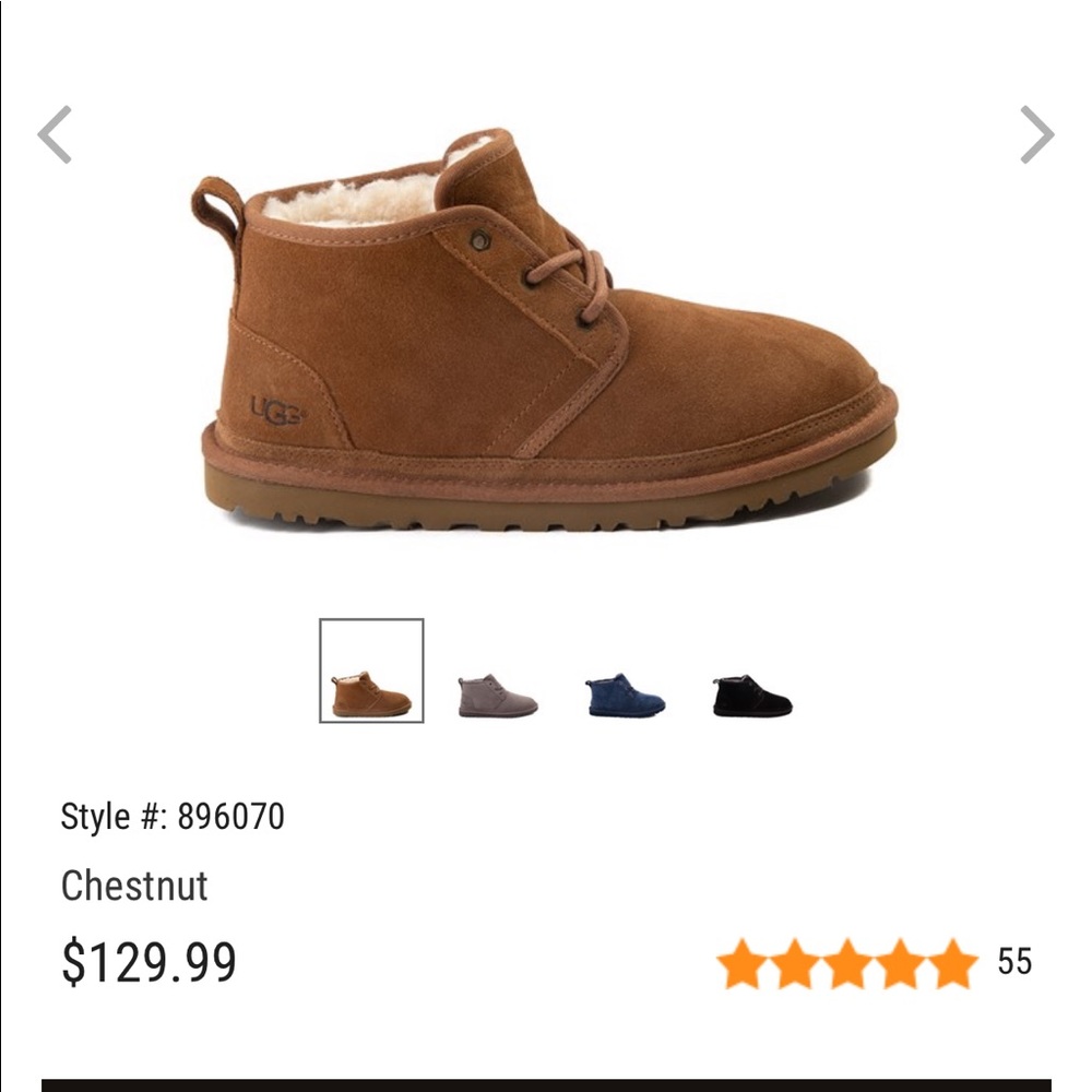 UGG® Neumel Casual Shoe - Chestnut